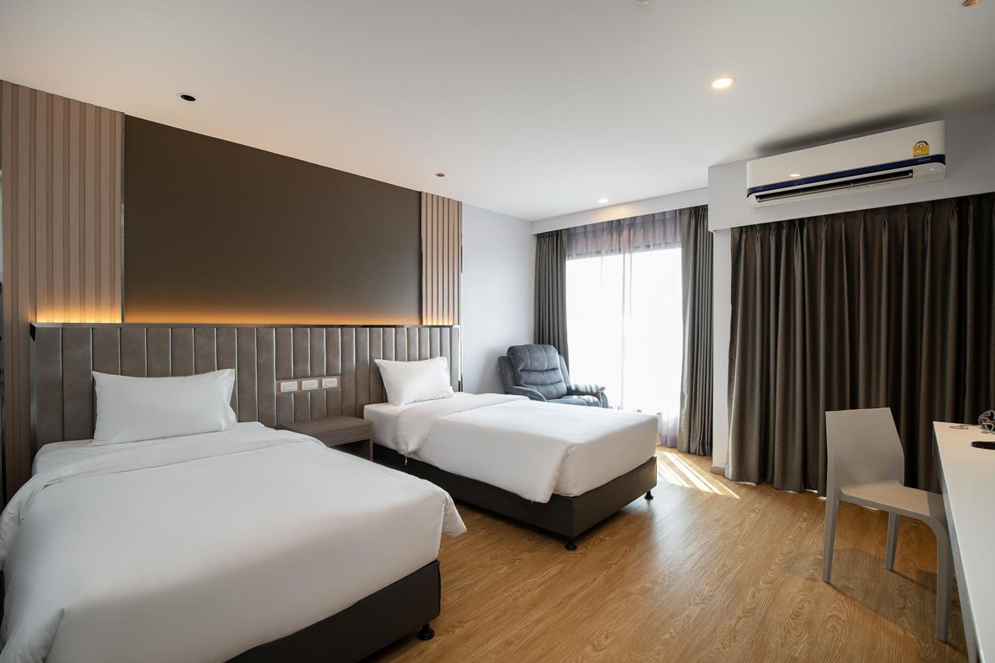 Crystal Srivaree Suvarnabhumi Hotel Ban Khlong Bang Krathiam Bilik gambar